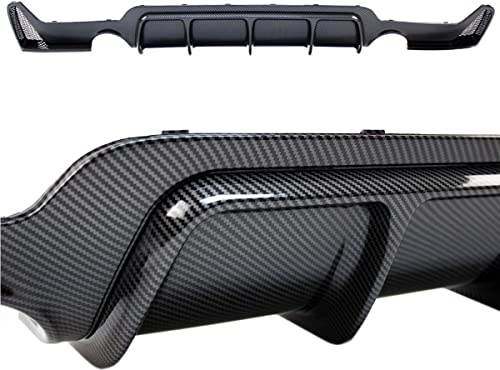 DM Autoteile Heckdiffusor Sport-Performance Carbon Look passt für F32 F33 F36 M-Paket