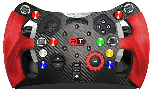 RacingTools Lenkradkranz GT für Logitech G29/G923 – Simracing Lenkrad-Ersatz, Starre Monoblock-Bauweise