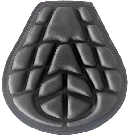 awakentti Motorrad Air Sitzkissen, Motorrad Sitzkissen Pad, 3D Universal Air Sitzpolster, Ergonomisches Design Sitzschutzwerkzeug für Elektrofahrzeuge, Fahrräder, Verschiedene Arten von Motorrädern