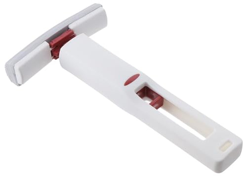 hobbyme Mini balai portable, multifonction et puissant, absorbant, petit nettoyeur de sol auto-pressant, balai à main pour bureau, miroir, voiture, gadgets de maison réutilisables
