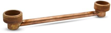 DOJA Barcelona Gas Meter Test Bridge - 160mm - Natural Gas Testing Tool for Meter Calibration, Check Meter for Precision Verification, Durable Stainless Steel Construction