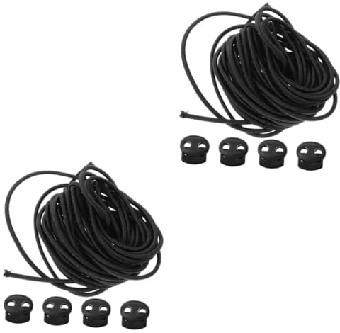 DIYEAH 2 Sets Kordelzug Schnalle Für Kleidung Schlüsselband Knebelverschluss Schieber DIY Kordelstopper Praktische Federkordelschlösser Federstopp Kippschalter Praktischer