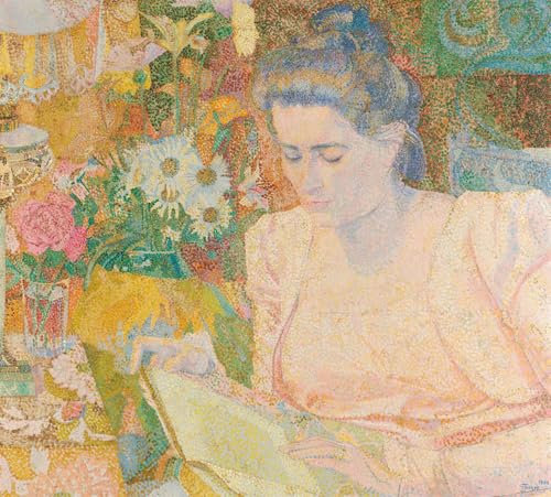ARTXLXXBN Célèbre Imprimer Affiche Toile Photos D'Art Portrait de Mme Marie Jeannette De par Jan Theodore Toorop Tableaux Posters Pour la Décoration de Bureau 60x90cm