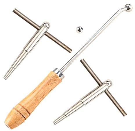 PRETYZOOM Posaunen und Trompeten Reparaturwerkzeug Satz und Metall Ausbeulwerkzeug für Blasinstrumente Geeignet für Trompete Posaune und Horn