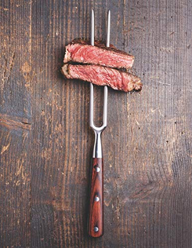 Mein Grillbuch: ♦ deine eigenen Grillrezepte auf einen Blick ♦ Vorausgefülltes Grillprotokoll für deine eigenen Rezepte und Fleisch-Kreationen ♦ ... ♦ A4+ Format ♦ Motiv: Steak