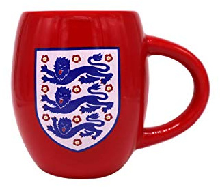 FOCO Officially Licensed England FA World Cup Euros Football Crest Coffee Tea Tub Mug