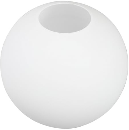 Veemoon Abat-Jour Globe En Verre Givré 3 Cm - Couvercle De Lampe Luminaire Remplacement Pour Appliques Murales Et Plafonniers Éclairage Doux Et Anti-Poussière