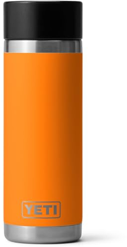 YETI Rambler Flasche mit Hotshot-Verschluss, King Crab, 532ml, Edelstahl, Doppelwandige Vakuumisolierung, 360º Leakproof Cap, Thermos
