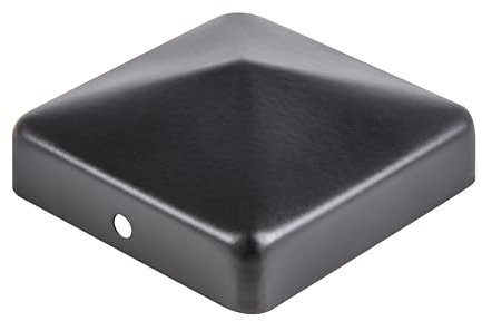 Alberts 858520 - Tappo per pali in legno, colore: Nero