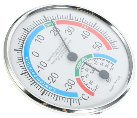 OFFSCH 3 Stück Gartenthermometer Luftfeuchtigkeitsmesser Innenthermometer Digitales Temperaturmessgerät Für Den Außenbereich Thermometer Zum Aufhängen