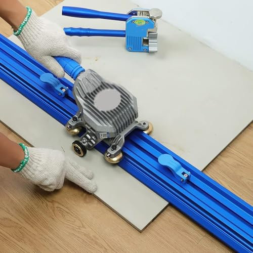 DDZJTPP Cortadora Azulejos Manual,Cortadora Azulejos Profesional Gran Formato,Cortadora Azulejos Precisión Corte 2,2-3,8m para Baldosas Cerámicas Azulejos Cerámicos,2.3M