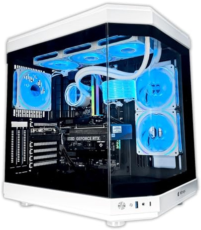 NitroPC - PC Gaming Boost (AMD Ryzen 7 7800X3D 8/16 5.6GHz, RTX 5070 Ti 16GB, RAM 32GB RGB, M.2 2TB, Windows 11 Pro, WiFi) Ordinateur de Bureau, PC Gamer