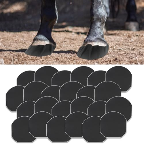AQQHSAIN Nastro adesivo per zoccoli per cavalli, resistente, traspirante, cuscino magico per zoccoli per cavalli, protezione aggiuntiva (24)
