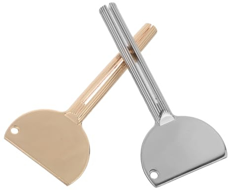 Exprimidor Portátil de Tubos 2 Piezas de Aleación de Zinc | Rodillo Manual para Tubos Blandos, Compatible Limpiadores Faciales, Uso en Hotel y Viaje