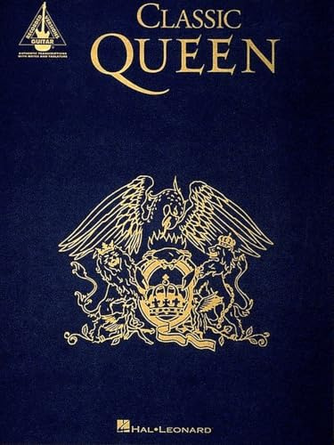 Queen Guitar TAB Songbook | Gitarrenaufnahmen Note für Note transkribiert | Rockgitarren-Notenbuch für Fortgeschrittene mit Tabulatur | Gitarre lernen mit Standardnotation, Texten und Akkorden