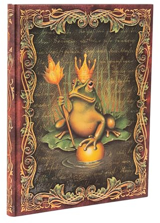 The Brothers Grimm, Frog Prince (Fairy Tale Collection) Ultra Lined Hardback Journal (Elastic Band Closure): Hardcover mit Elastikbandverschluss