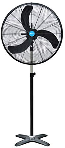 LP Fans Ventilador De Pedestal - 26 Pulgadas | Pro Series | Alta Velocidad | Ventilador De Pie De Metal para Servicio Pesado para Uso Industrial, Comercial, Residencial E Invernadero