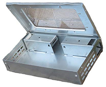 Hogar Trampa for Ratones Grande Trampa for Ratones Continua automática Captura Reutilizable Trampas mecánicas for Ratas Colector Asesino Ratones Jaula for roedores