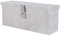 HOMCOM Boîte de rangement - boîte à outils en aluminium - caisse à outil alu. verrouillage clé dim. 50L x 15,5l x 20,5H cm - argent
