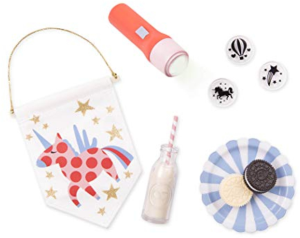 Our Generation – Taschenlampenprojektor – Schlafspielzeug – 46 cm Puppenzubehör – Rollenspiel – Spielzeug für Kinder ab 3 Jahren – Sternenhimmel Schlafenszeit Set