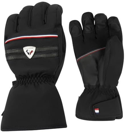 Rossignol Herren Handschuhe Skihandschuhe Legend IMPR, Farbe:Schwarz, Artikel:-200 black, Größe:XL