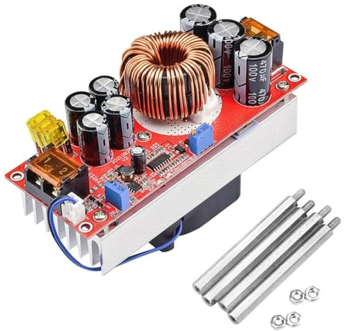 Giwnhvx Convertitore elevatore DC-DC 1800 W 40 A tensione regolabile da 10-60 V a 12-90 V per applicazioni ad alta potenza