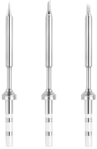 Remingtape for Pinecil TS100 Soldering Iron Tips Replacement for Mini Portable Micro-Type Solder Pen Stations Tool