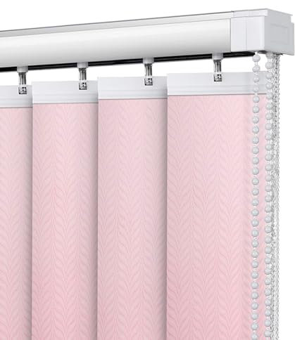 Persianas verticales opacas con listones térmicos para ventana, cortinas de protección de privacidad que filtran la luz para puertas de patio y divisor de habitaciones, tamaños personalizables