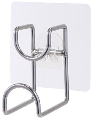 Wall Hooks Non Perforated Hook Heavy Duty Wall Hooks with Strong No Drilling Required Durable and Proof for Home Bathroom and Garage Organization Hangers (White, 7x6cm)