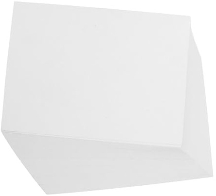 Gogogmee Carton de Pliage pour Chemises en Papier Blanc 210x290 Mm 100pcs, Inserts Anti-froissement pour T-Shirts et Vêtements, pour Emballage et Organisation
