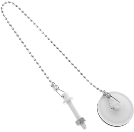 MUELODSIC Tapón De Bañera con Cadena De Metal para Fregadero Tapón para Desagüe De Cocina Accesorio para Baño