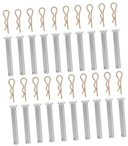 SEWACC 20pcs Scaffolding Coupling Pins and Fixing Pins 10mm Diameter x 70mm Length Steel Locking Hole for Scaffold Accessories and Construction Use