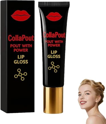 Lipgloss, Lip Booster Serum, Lips Gloss Serum, Plumpy Lippen Booster, Feuchtigkeitsspendende und Pflegende Lips Öle, Reduziert Feine Feuchtigkeit, Instant Volume and Shine Enhancer (1PC)