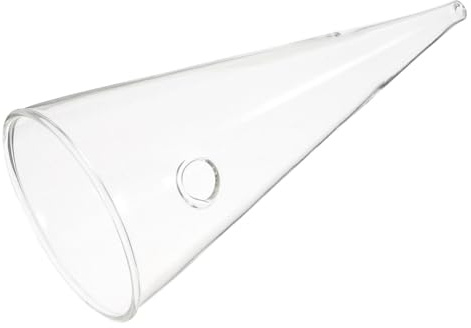 LALAFINA Transparente Wandvase aus Glas Hängender Hydroponik pflanzer Moderner Glas Propagator für Blumen Wandmontierter Pflanzer für Wohn Bürodekoration Platzsparend und Stilvoll