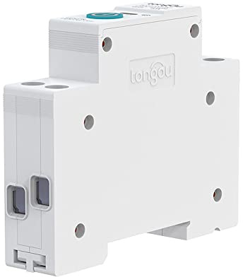 YWBL-WH Interruttore Automatico Intelligente Wifi, Materiale PA66, Funzioni di Controllo Remoto e Temporizzazione, Compatibile con per l'automazione Domestica Intelligente (40A)