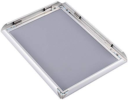 HEEPDD Cornice a Scatto A4, Poster, Tabellone Impermeabile per Ufficio e Casa Cornice a Scatto A4, Clamp/Holder Larga in Alluminio per Stringere Facilmente l'hardware