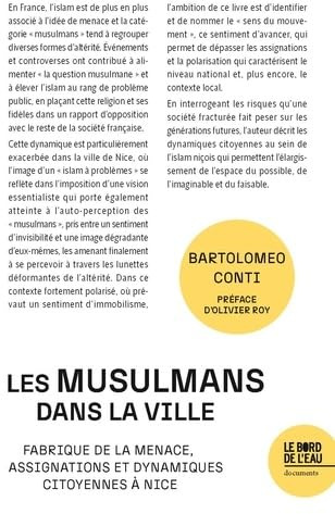 Les musulmans dans la ville: Fabrique de la menace, assignations et dynamiques citoyennes à Nice