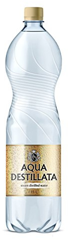 DISTILLED WATER 1,5 L (1500ml)/ 100% Pure Steam Distilled Water/TDS 000 PPM/BPA FREE