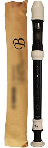 Blockflöte Blockflöte Deutsche Griffweise 8-Loch-Anfänger Deutsche Blockflöten, Professionelle Barockblockflöten In C, 3-stufiges Flöteninstrument, Mit Aufbewahrungstasche