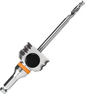 Mandrex | One Klick Aufnahme 8,5 mm Sechskant für Mandrex Lochsägen mit MXqs Adapter | Holz, PVC & Edelstahl