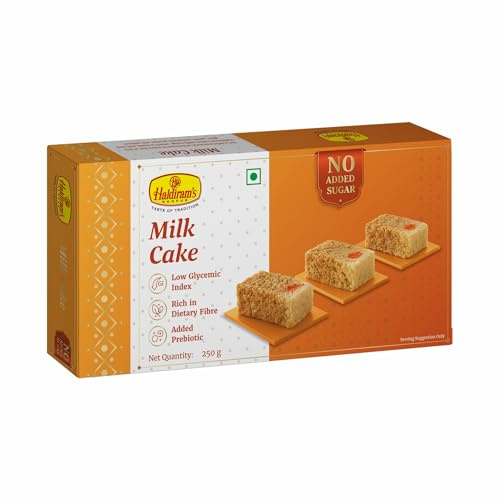 Haldiram's Nagpur Gâteau au lait sans sucre (250 g)