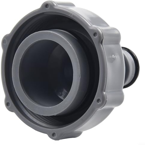 Drain Valve, Gray P6H1419 Drain Valve for Draining Pool Hose Adapter Replacement Drain Valve