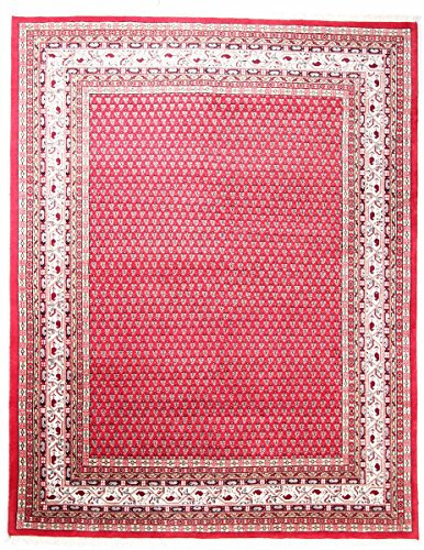 Nain Trading Indo Sarough Mir 140x200 Handgeknüpft Orientteppich Teppich Wolle Indien