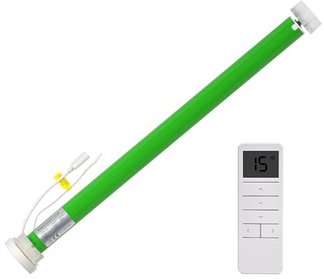 DM25LEU/S-1.1/28 Electric Roller Blinds/Shades Tubular Motor kit, Rechargeable Bi-Directional Blinds Motor for 38mm Shade Tube