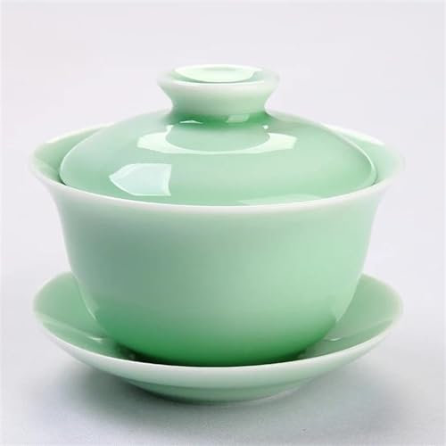 Teiere Servitori Di Caffè Set Da Tè Da Viaggio Bollitore Creativo Tè Tazza Da Tè In Porcellana Set Da Tè Cinese Celadon Gai Wan Set Da Tè Bone China Tazza Da Tè Teiere Servizi Da caffè Set
