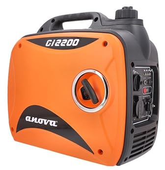 anova - Generador Inverter Gasolina | para Suministro Eléctrico en Obras, Camping y Emergencias | Diseño Robusto y Larga Durabilidad | Arranque Manual | Larga Durabilidad y Materiales Resistentes