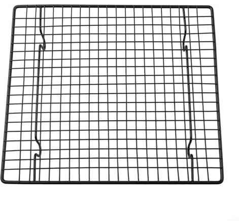 Grille de refroidissement à gâteau non métallique pour la cuisine, plateau design complet pour la cuisson, le refroidissement et les grillades avec une meilleure circulation de l'air et répartition de