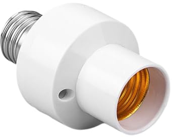 OAJABBGE E27 Sockel Glühbirnenadapterlampenhalter Ersatz Glühbirnen Adapter Bewegungssensoren LED Lampen Basishalter Glühbirnenadapter