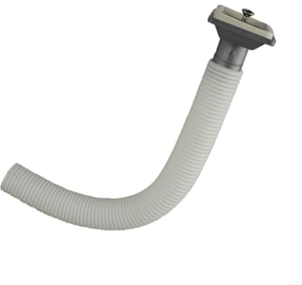 Upward Rectangle Overflow Pipe Head For Kitchen Sink And Washbasin Gray PP+PVC Drain Connector Accessory To Water Spillage For Easy Install Fit Various Drain Sets