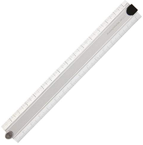 Aluminium-legierung Faltbarer 15cm-30cm Lineal Einfach 90-grad-faltender Metall Stationery Rule